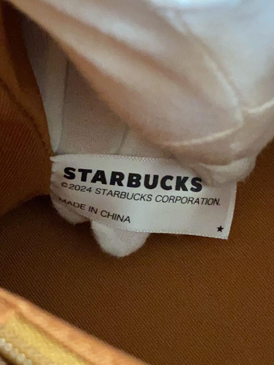 Starbucks Shoulder Bag Leather BRW 5