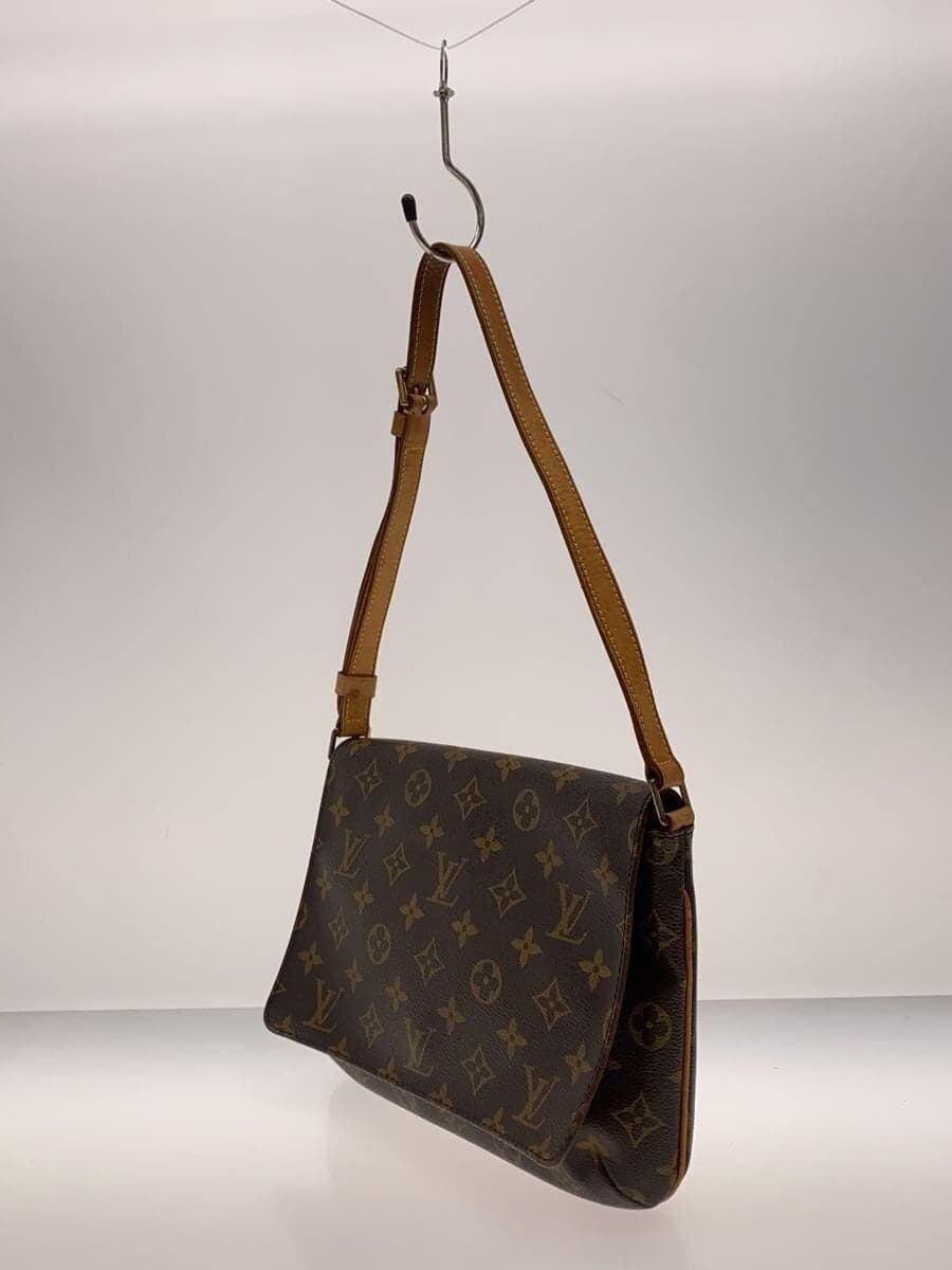 LOUIS VUITTON Musette Tango_Monogram Canvas_Long Shoulder PVC BRW All Over Pattern 2