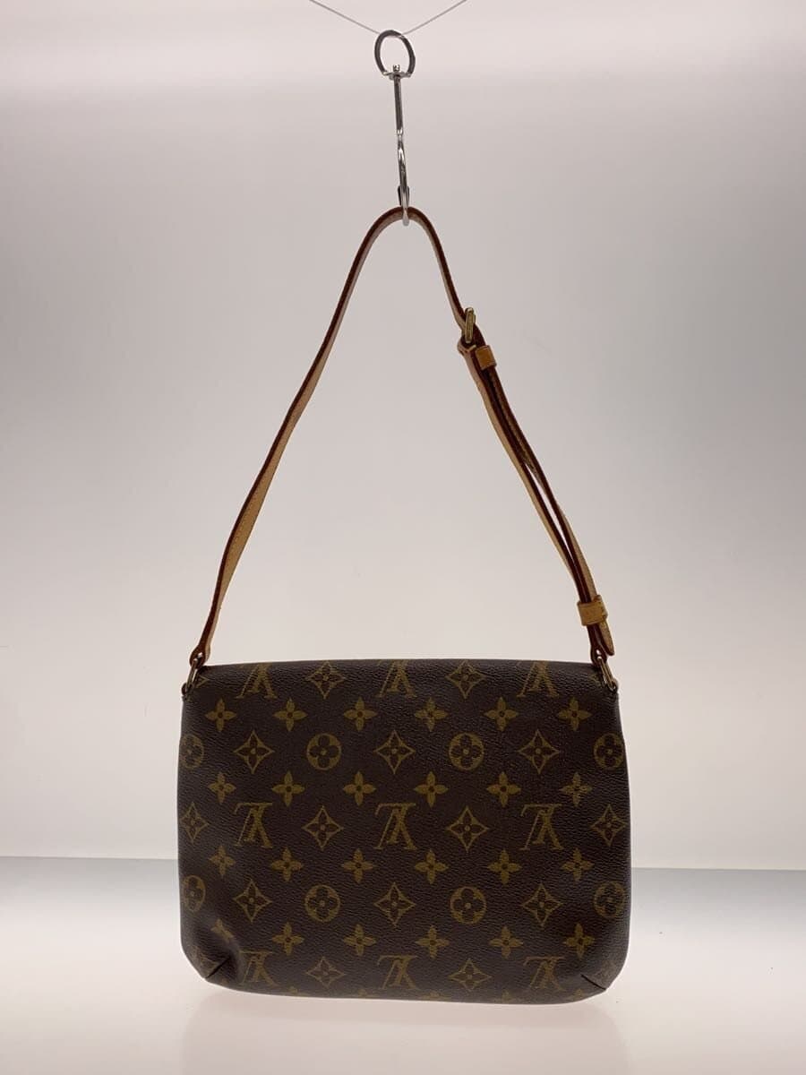 LOUIS VUITTON Musette Tango_Monogram Canvas_Long Shoulder PVC BRW All Over Pattern 3