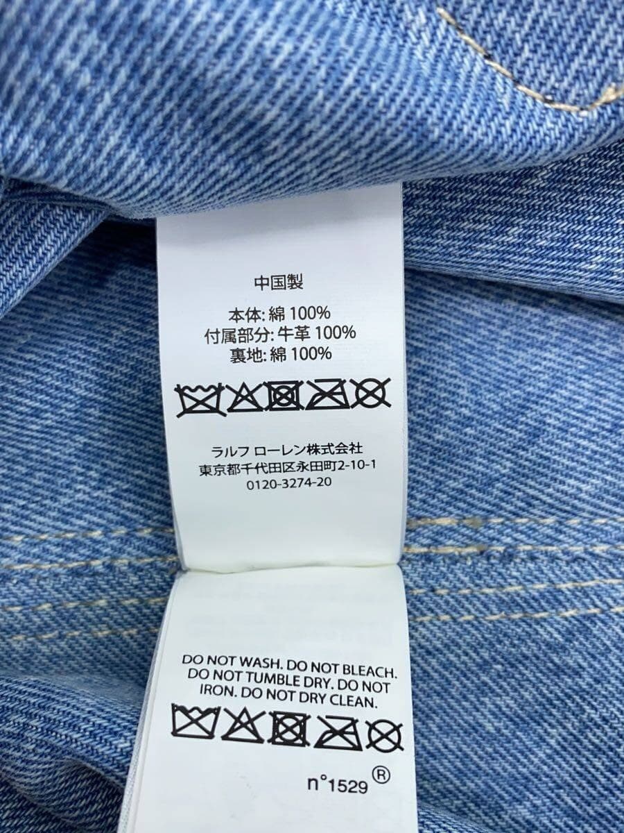 POLO RALPH LAUREN Tote Bag Patchwork Cotton Multicolor All Over Pattern 7