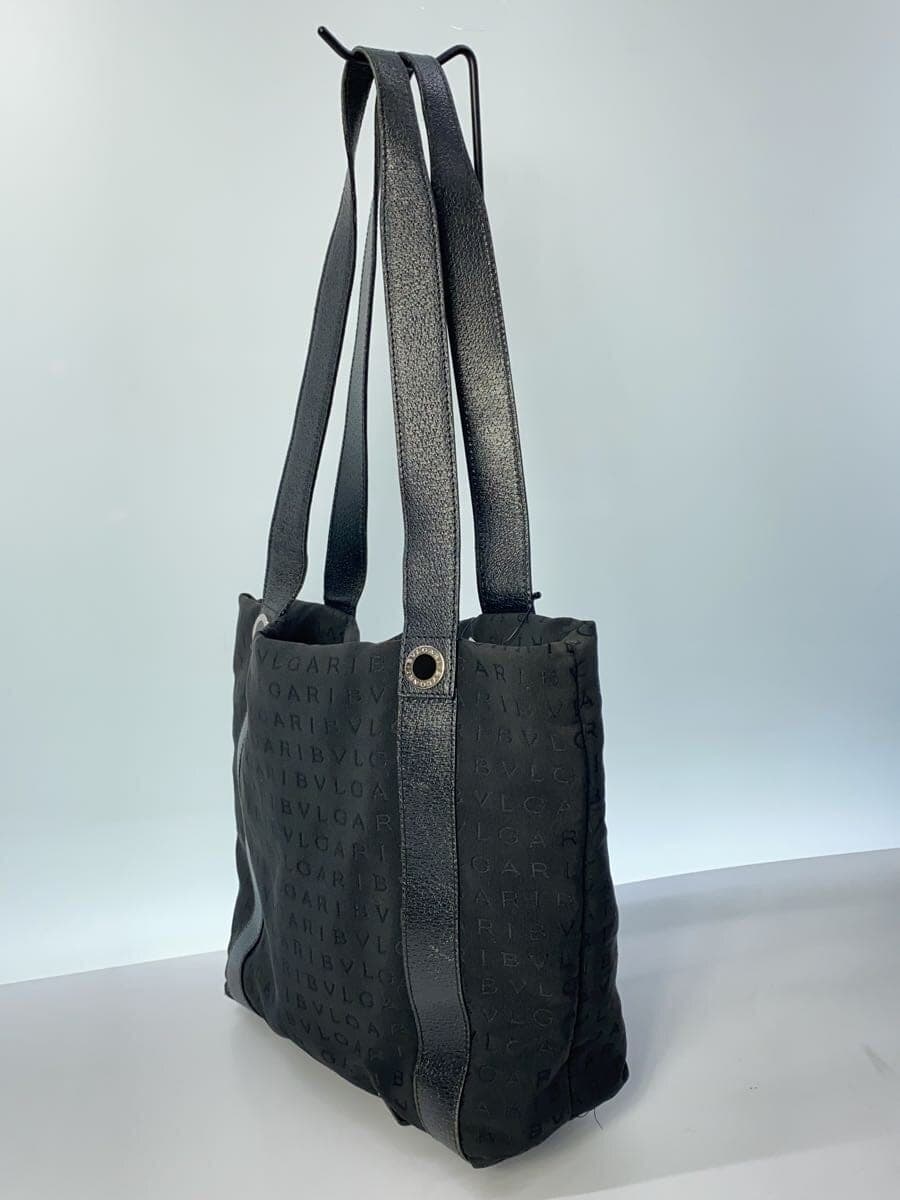 BVLGARI handbag Logo Mania Mini Boston -- BLK Monogram 2