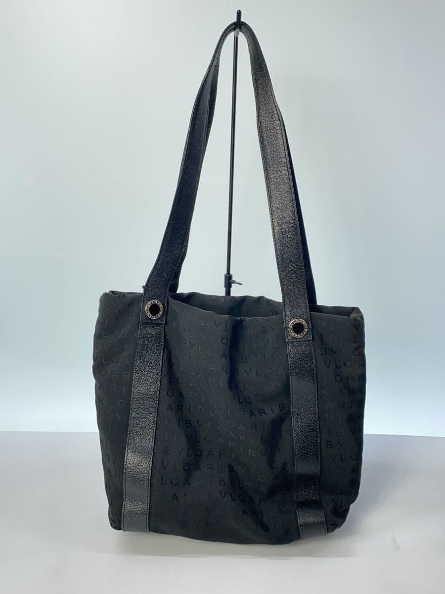 BVLGARI handbag Logo Mania Mini Boston -- BLK Monogram 3