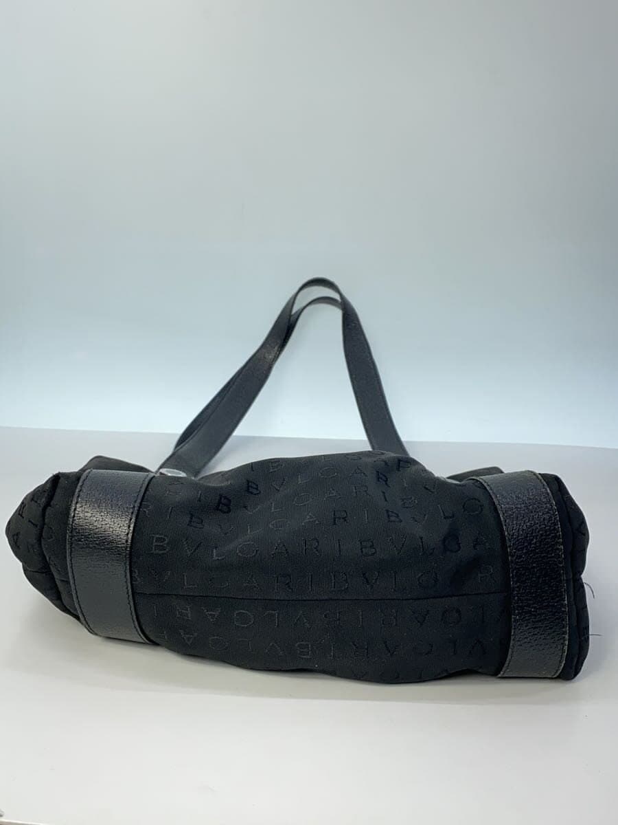 BVLGARI handbag Logo Mania Mini Boston -- BLK Monogram 4