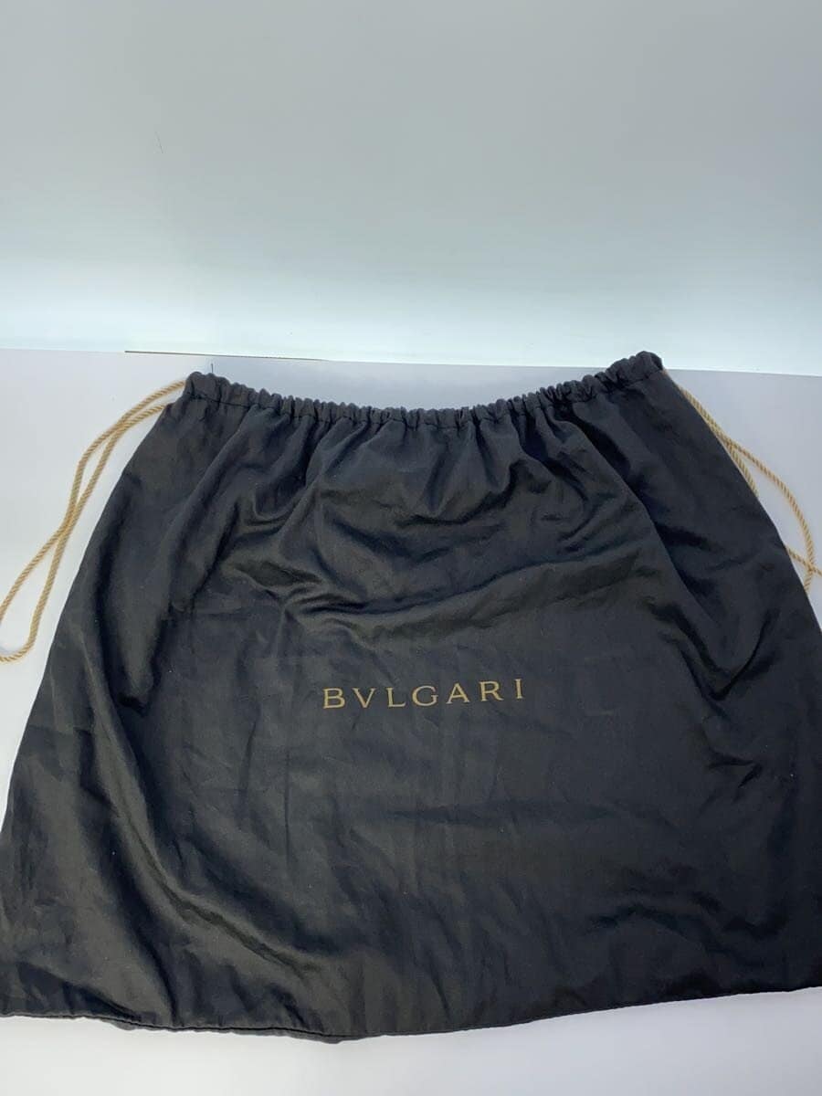 BVLGARI handbag Logo Mania Mini Boston -- BLK Monogram 9
