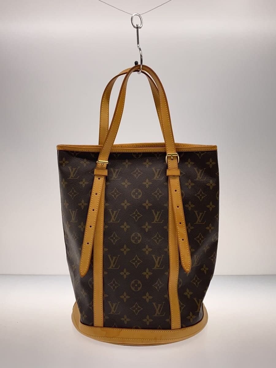 LOUIS VUITTON Bucket GM_Monogram Canvas PVC BRW 3