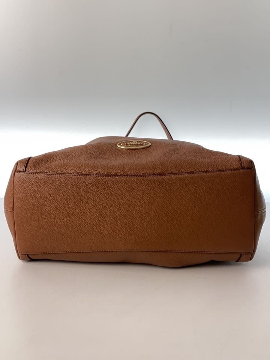 COACH Shoulder Bag_All Leather Leather BRW 4