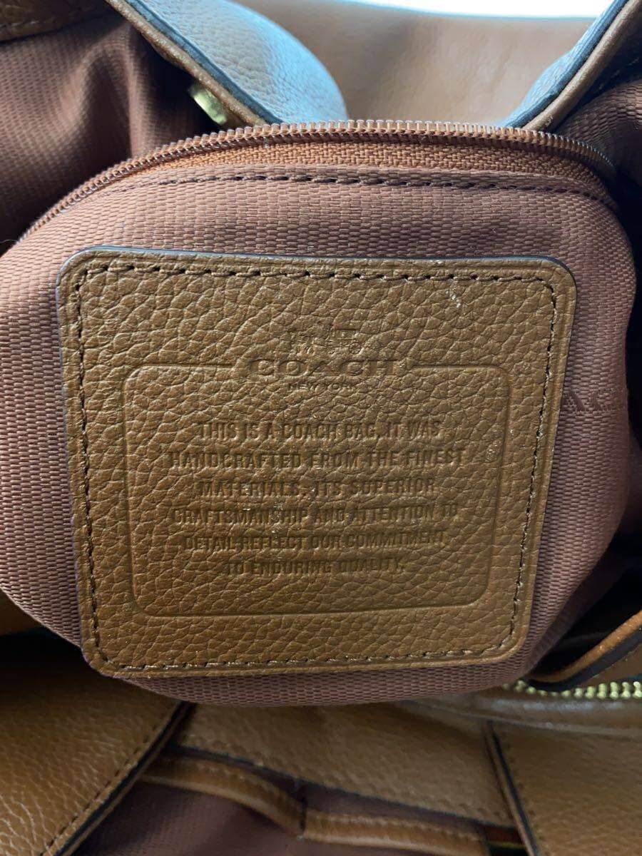 COACH Shoulder Bag_All Leather Leather BRW 5