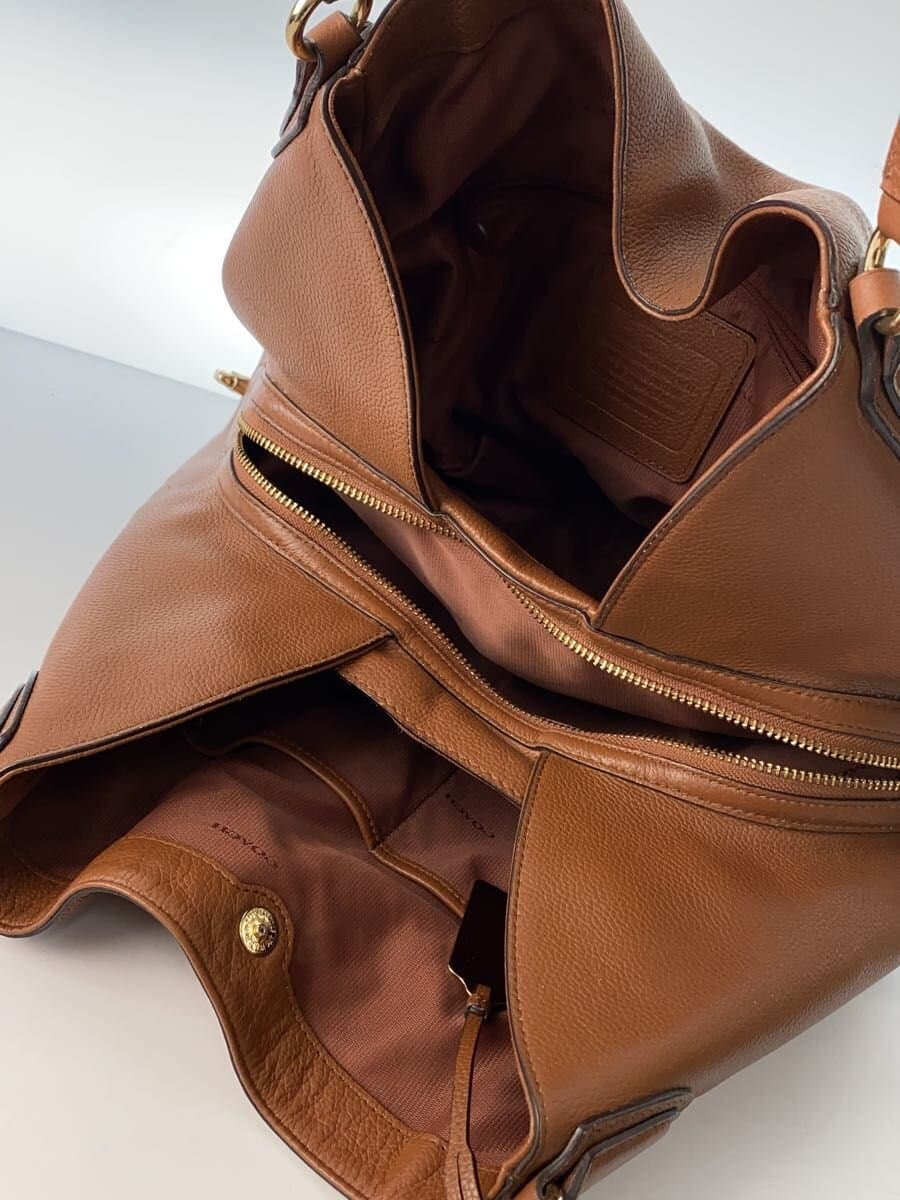 COACH Shoulder Bag_All Leather Leather BRW 6