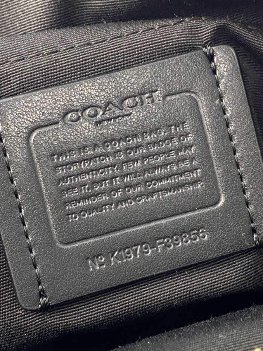 COACH Shoulder Bag BLK Solid K23A11 5