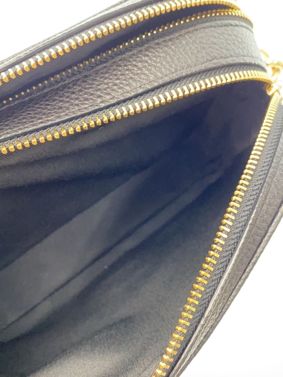 COACH Shoulder Bag BLK Solid K23A11 7