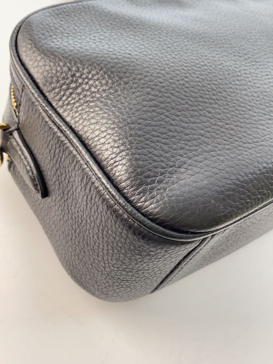 COACH Shoulder Bag BLK Solid K23A11 8