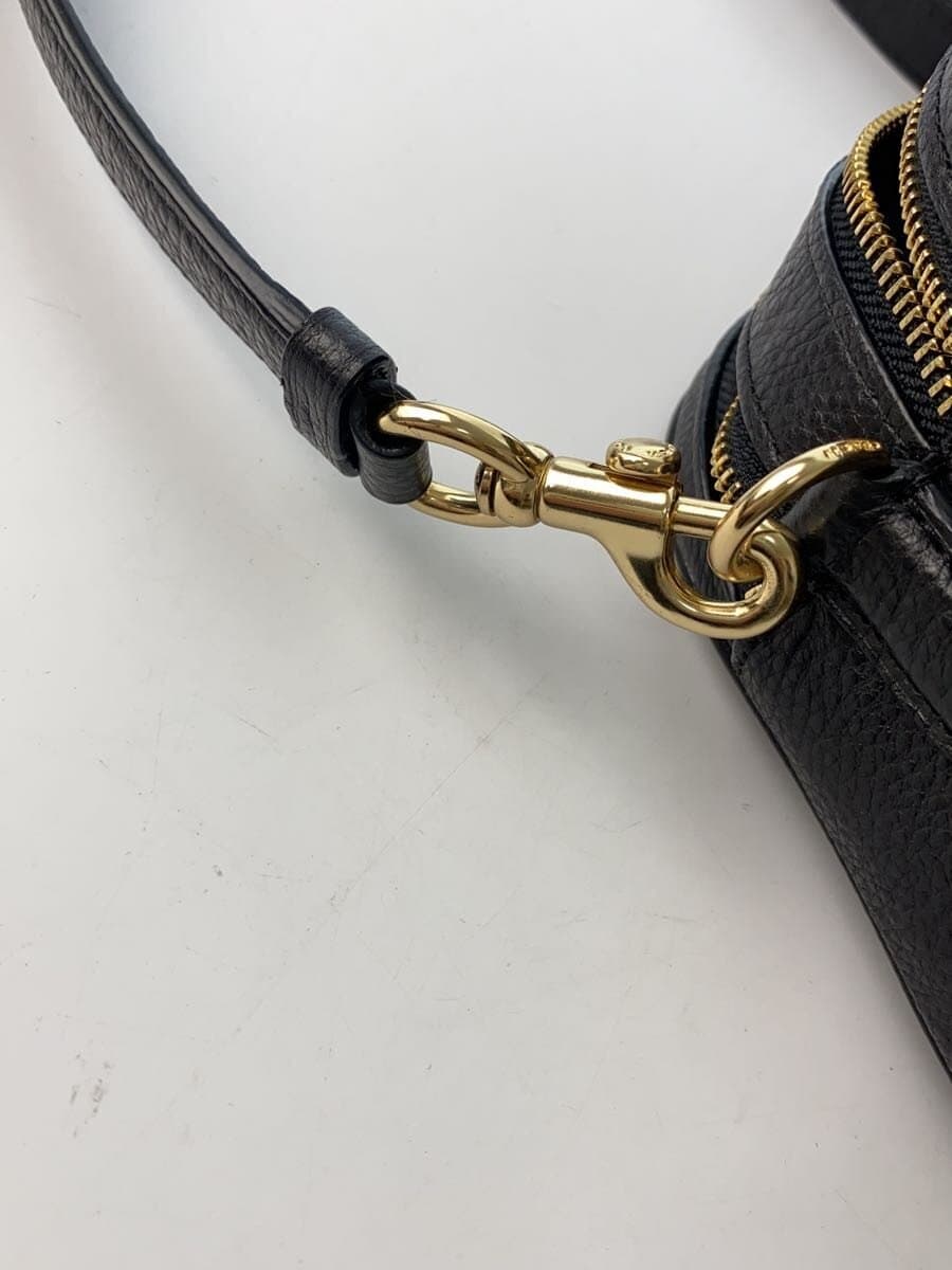 COACH Shoulder Bag BLK Solid K23A11 9