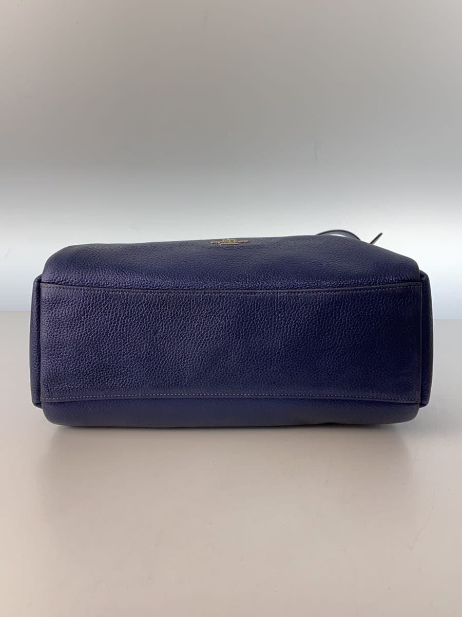COACH Shoulder Bag Leather BLU J1923-F88037 4