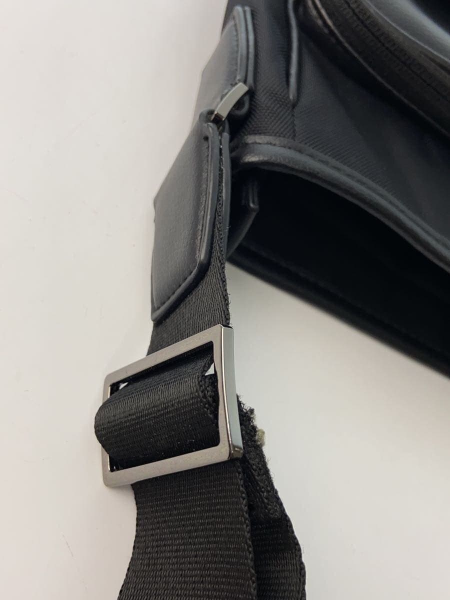 TAKEO KIKUCHI Shoulder Bag Leather Black 8