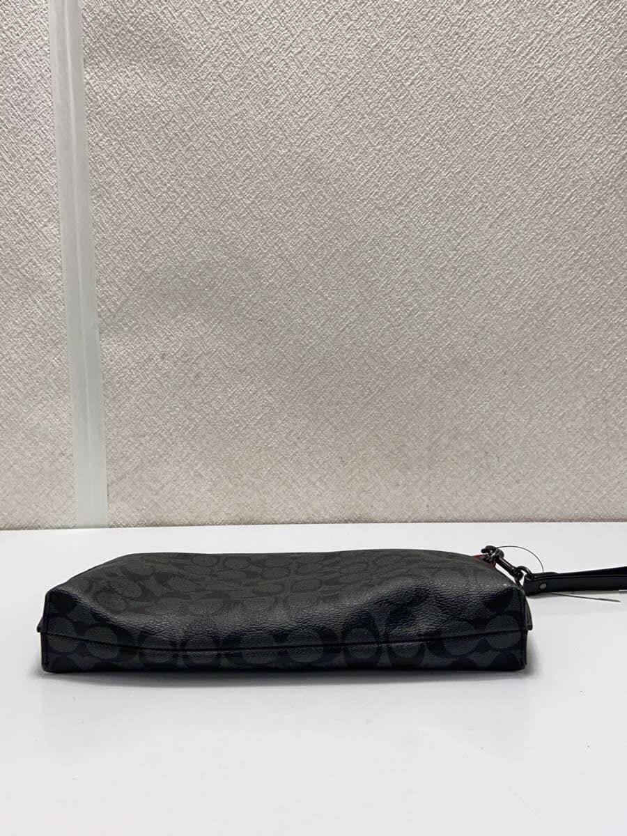 COACH Shoulder Bag PVC Gray All-Over Print C2080-1220 4