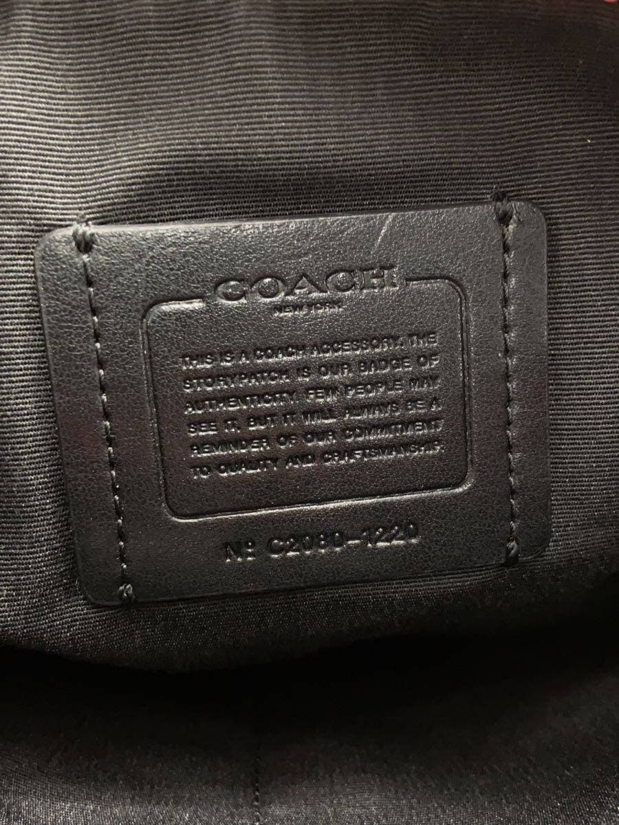 COACH Shoulder Bag PVC Gray All-Over Print C2080-1220 5