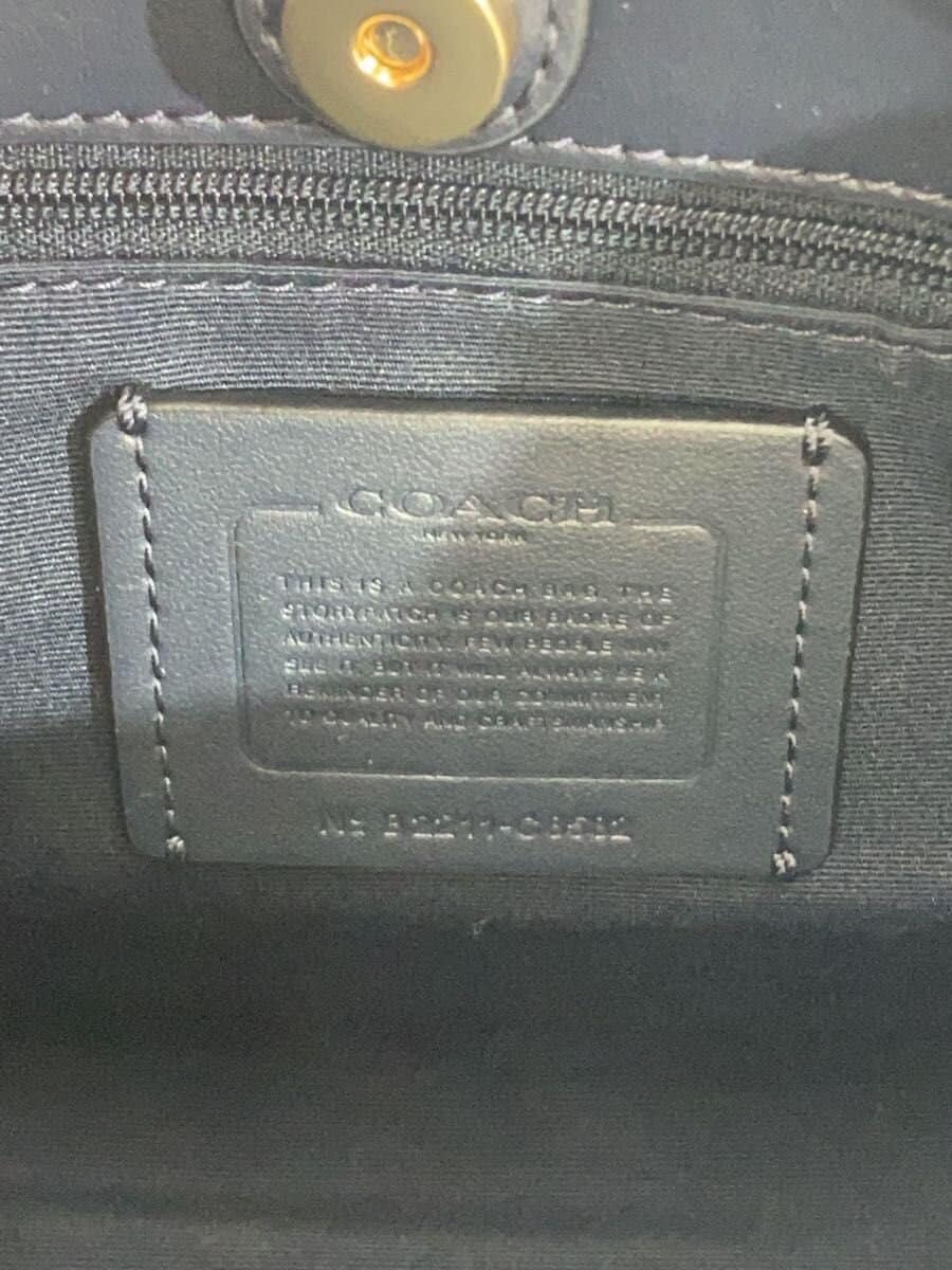 COACH Shoulder Bag NVY C8582 5