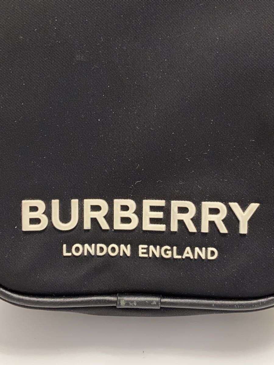 BURBERRY Shoulder Bag Nylon Black 5
