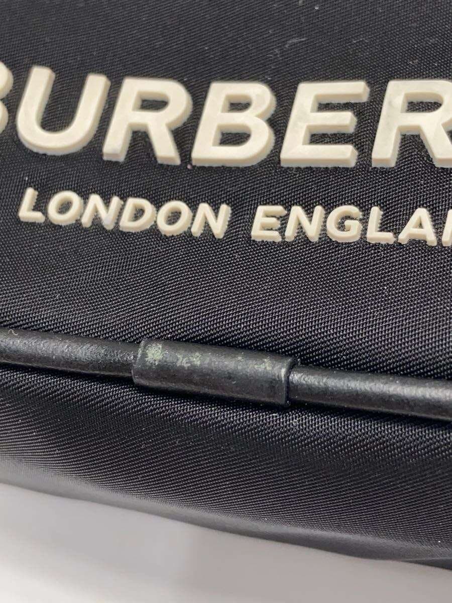 BURBERRY Shoulder Bag Nylon Black 7
