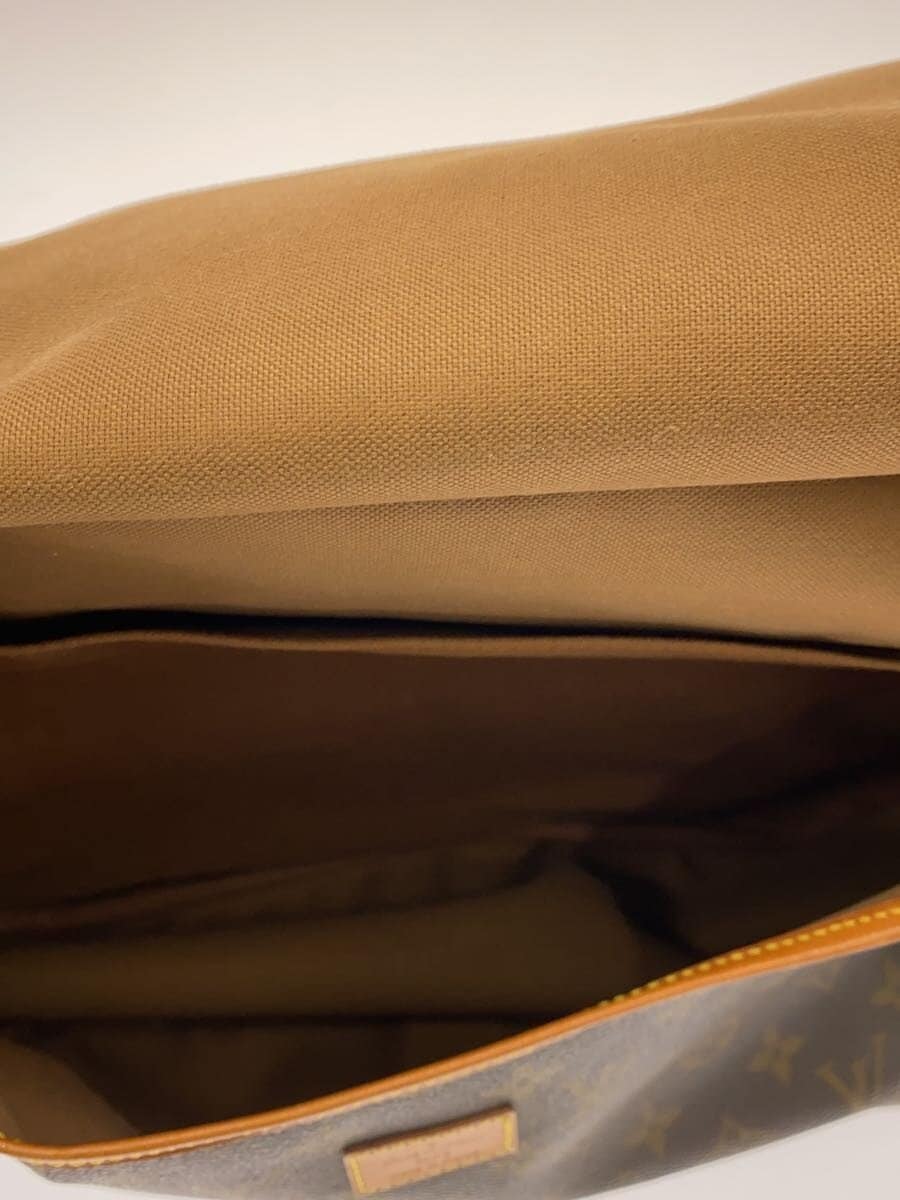 LOUIS VUITTON 1) Soufflot 35 Monogram Canvas Leather BRW All-over pattern M42254 6