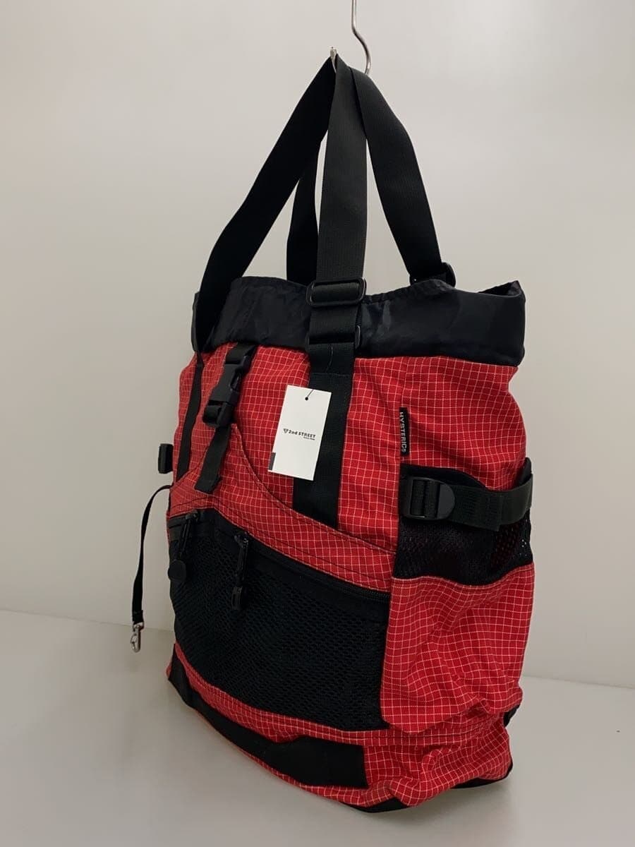 HYSTERIC Tote Bag Nylon RED Check 2