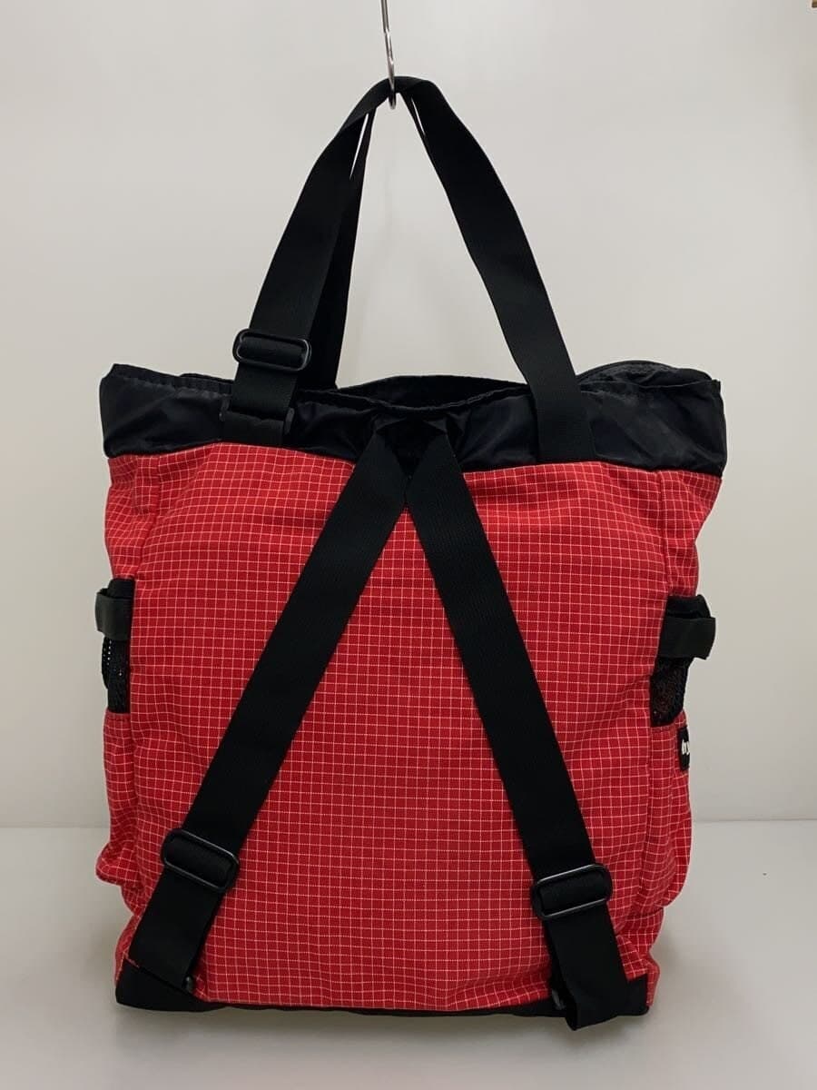 HYSTERIC Tote Bag Nylon RED Check 3