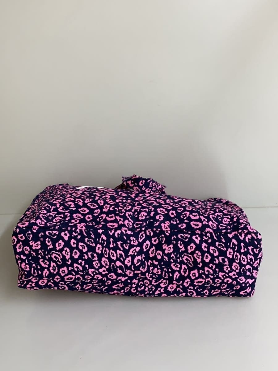 A.P.C. Tote Bag Canvas NVY All-over Pattern 4