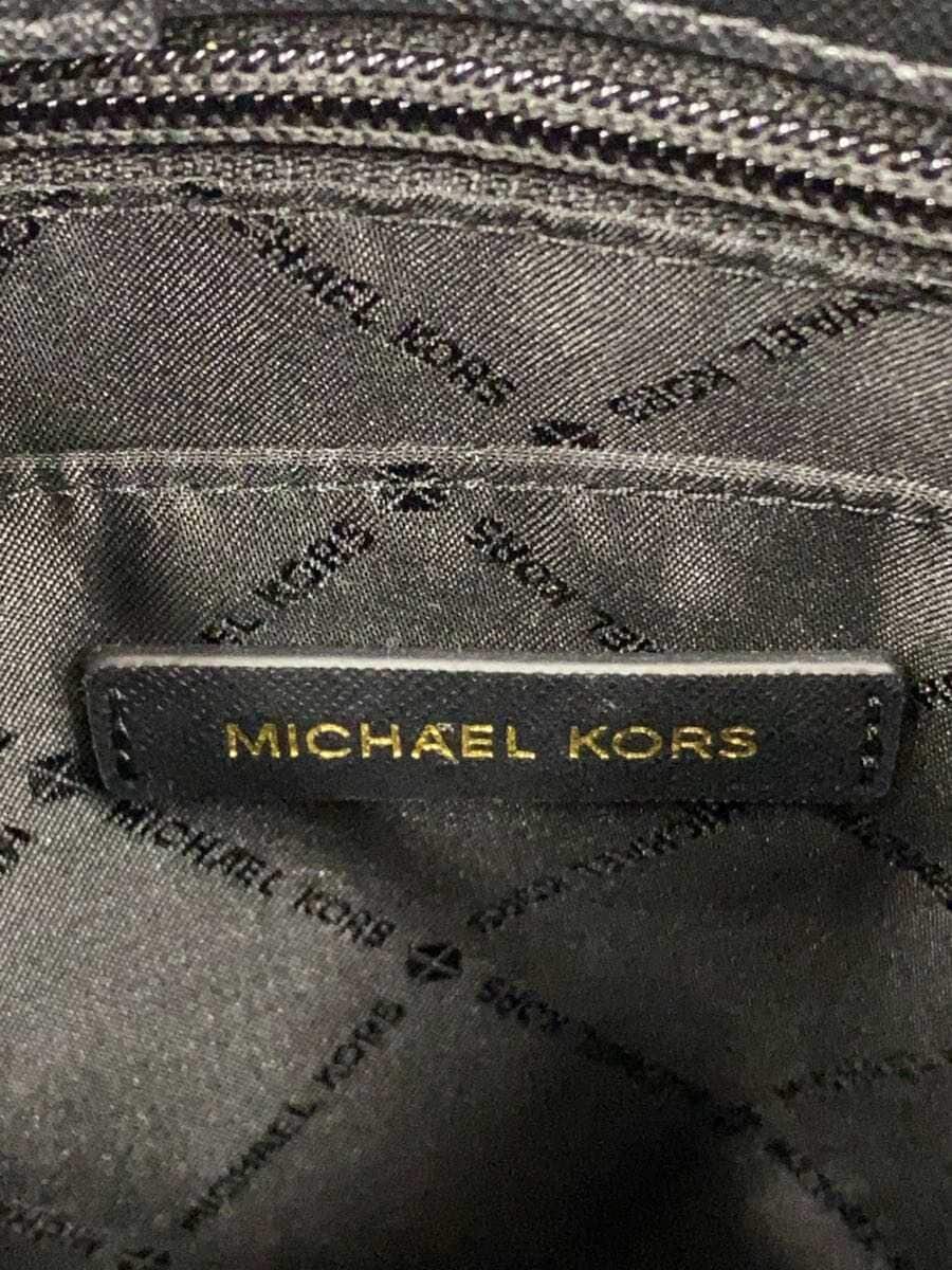 MICHAEL KORS tote bag leather black solid fp-1806 5