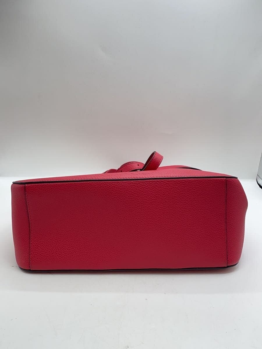 FURLA Shoulder Bag Leather PNK Solid 4