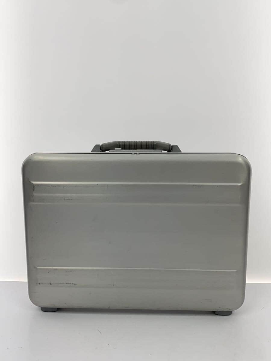 ZERO HALLIBURTON Attache Case SLV Aluminum Attache Case 3