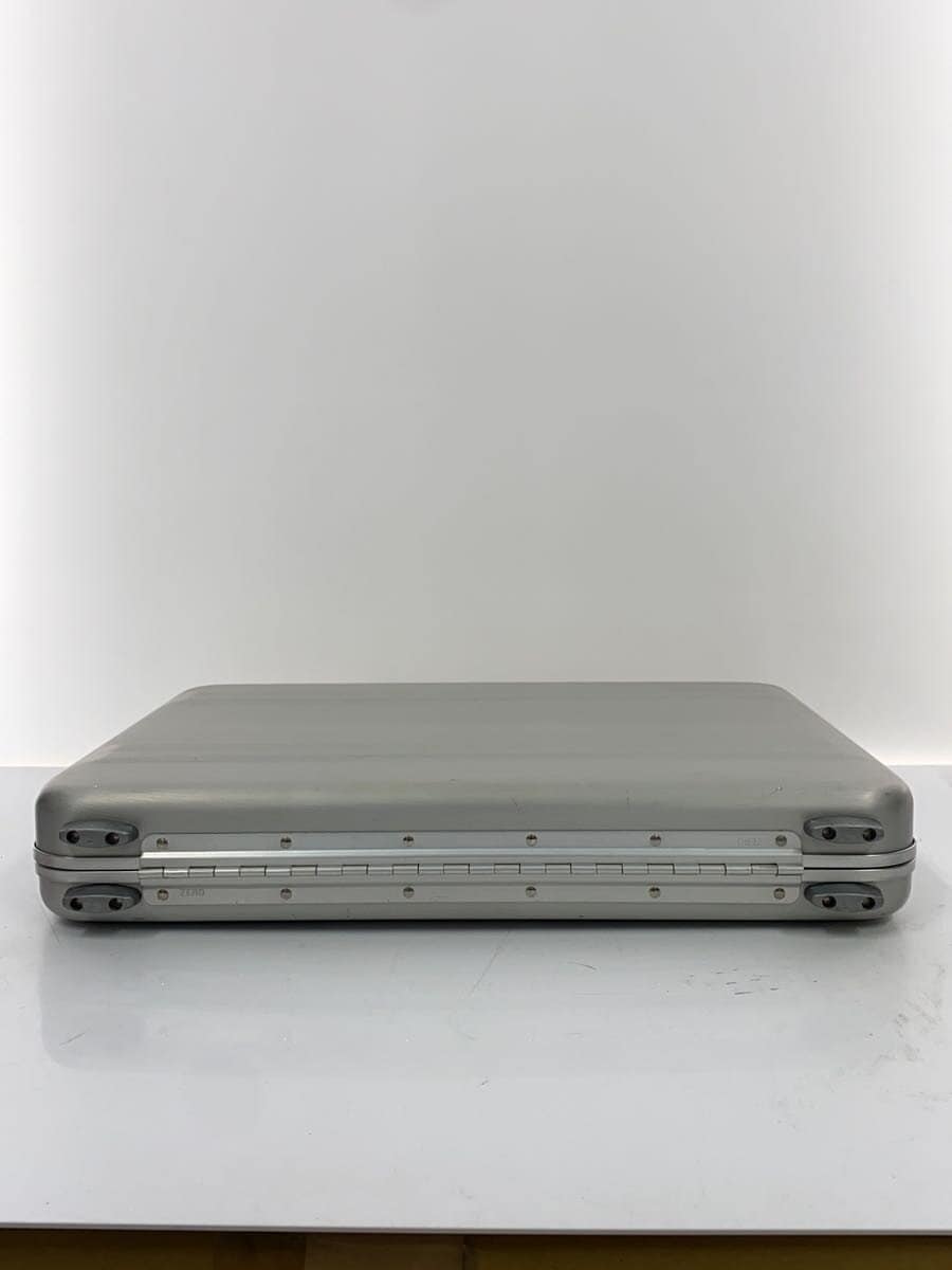 ZERO HALLIBURTON Attache Case SLV Aluminum Attache Case 4
