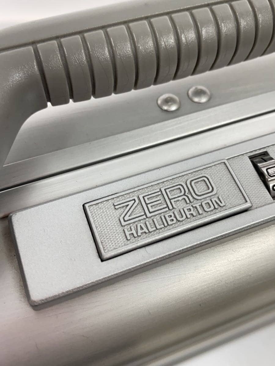 ZERO HALLIBURTON Attache Case SLV Aluminum Attache Case 5