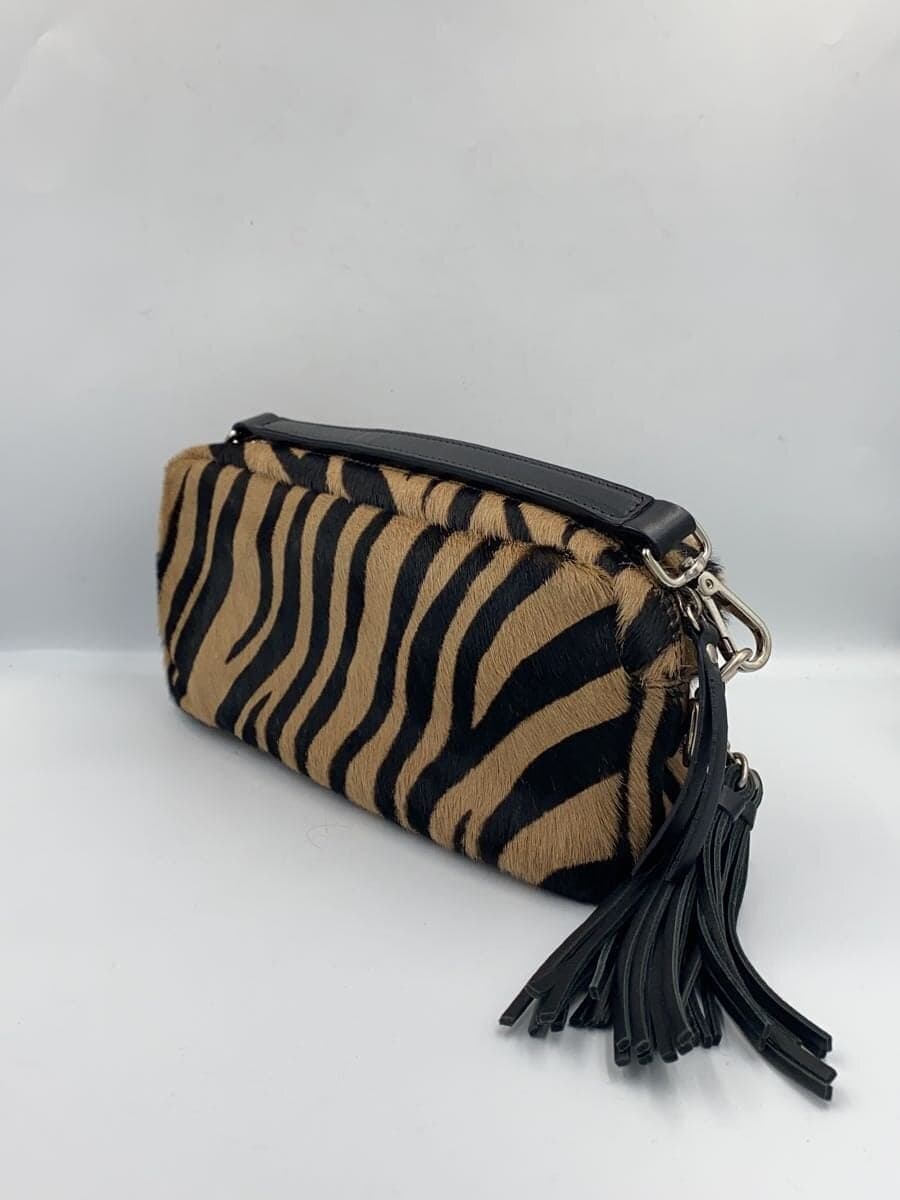 GIANNI CHIARINI shoulder bag BEG animal hair-on leather 2