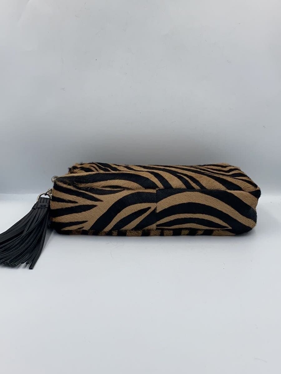 GIANNI CHIARINI shoulder bag BEG animal hair-on leather 4