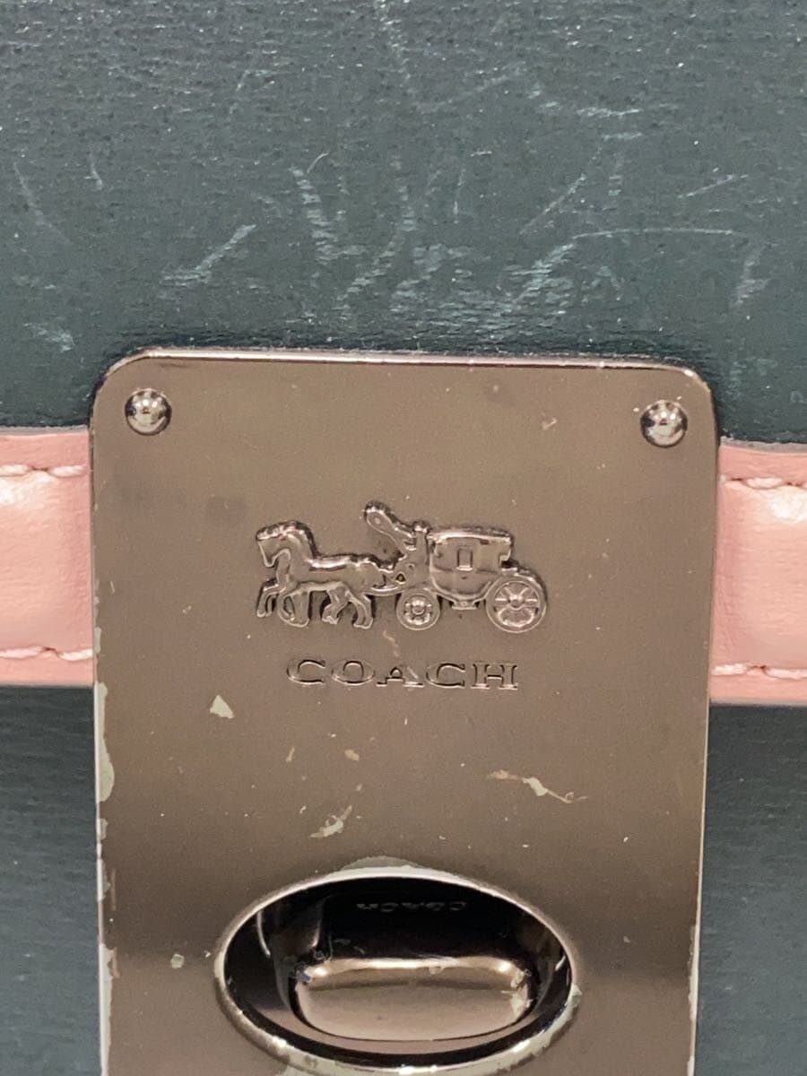 COACH Shoulder Bag Leather Multicolor 89070 5