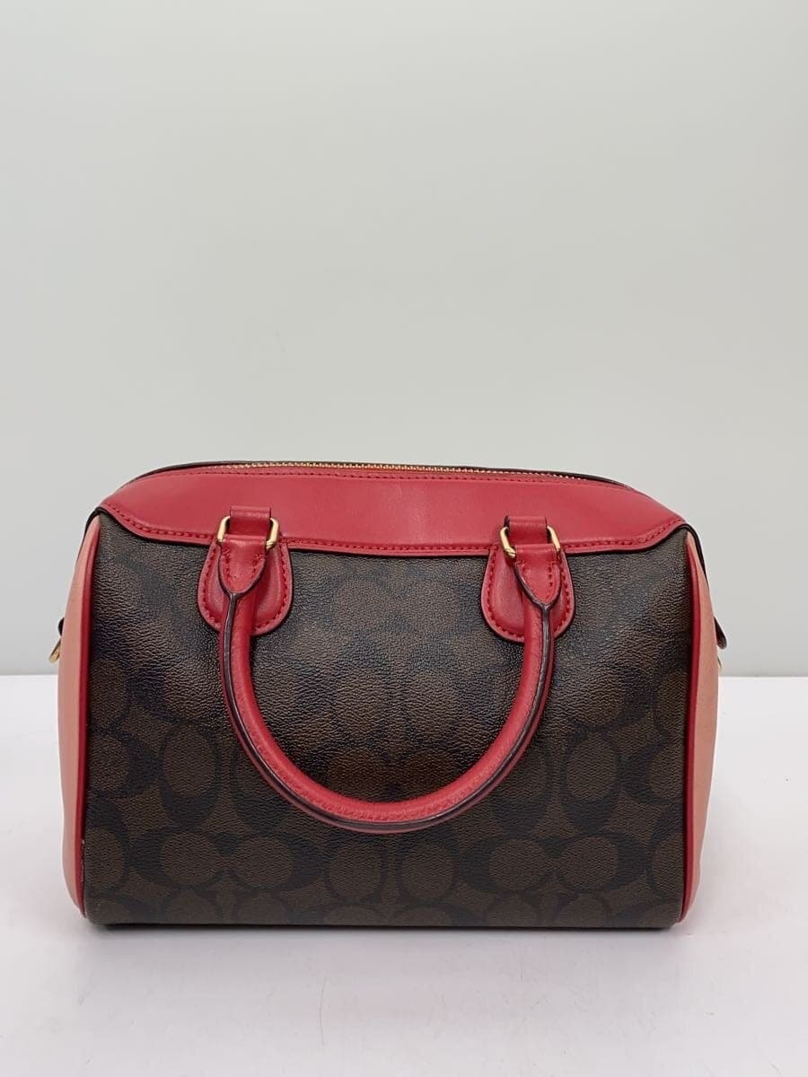 COACH Shoulder Bag RED F68100 3