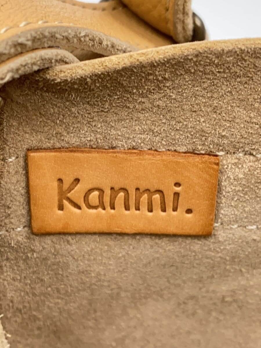 Kanmi. Shoulder Bag Leather CML Solid 5