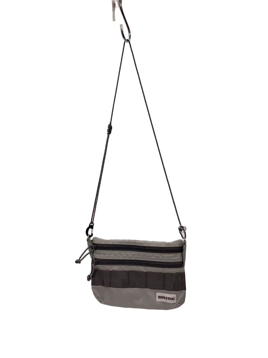 BRIEFING x BEAMS BOY Shoulder Bag GRY