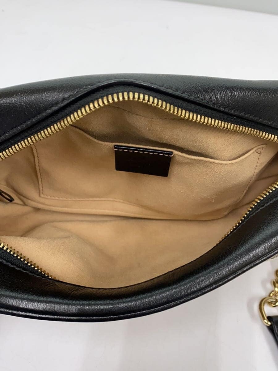 GUCCI Chain Shoulder Bag_GG Marmont _GG Canvas Canvas BEG All Over Pattern 6