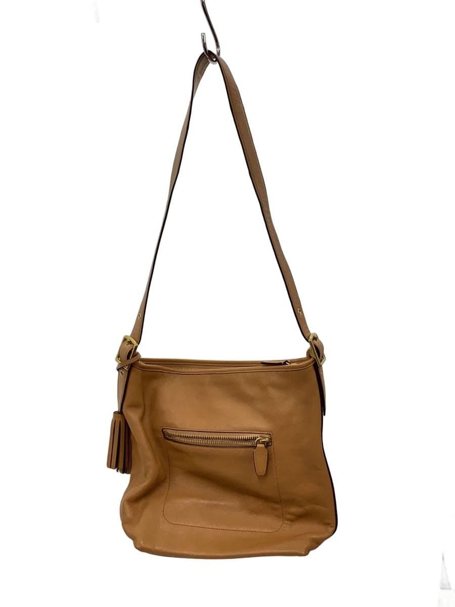 COACH Shoulder Bag_Duffle_Legacy Leather BEG Solid 3