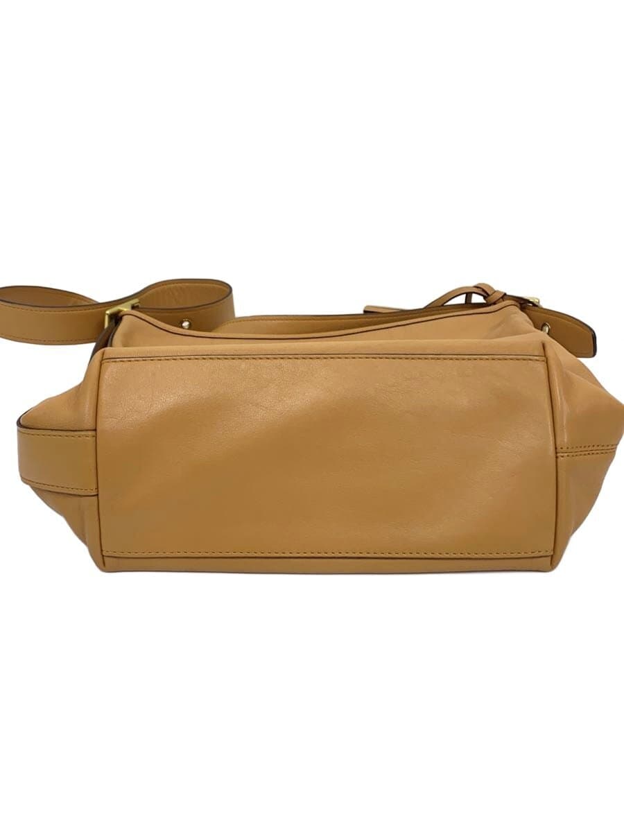 COACH Shoulder Bag_Duffle_Legacy Leather BEG Solid 4