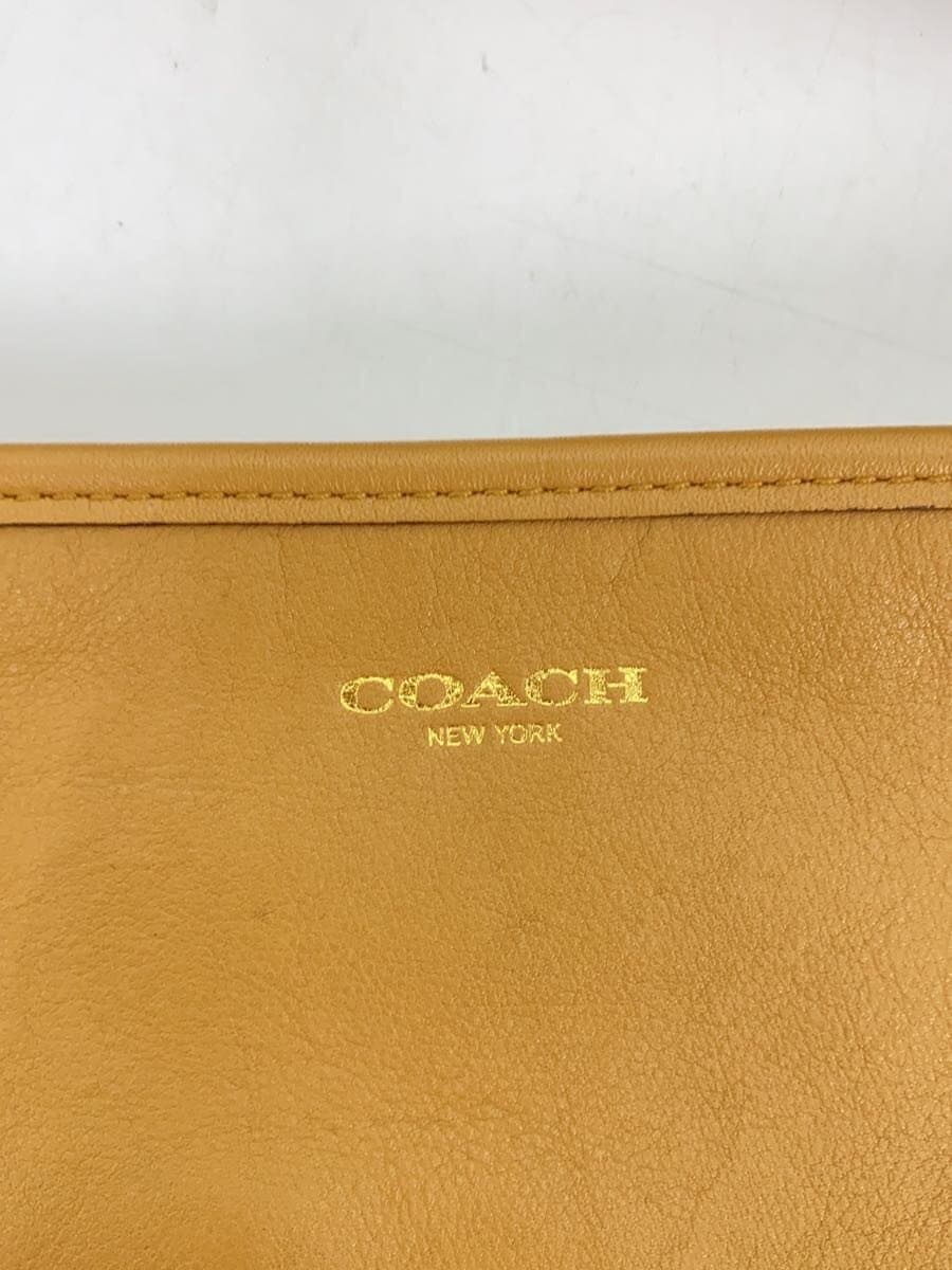 COACH Shoulder Bag_Duffle_Legacy Leather BEG Solid 5