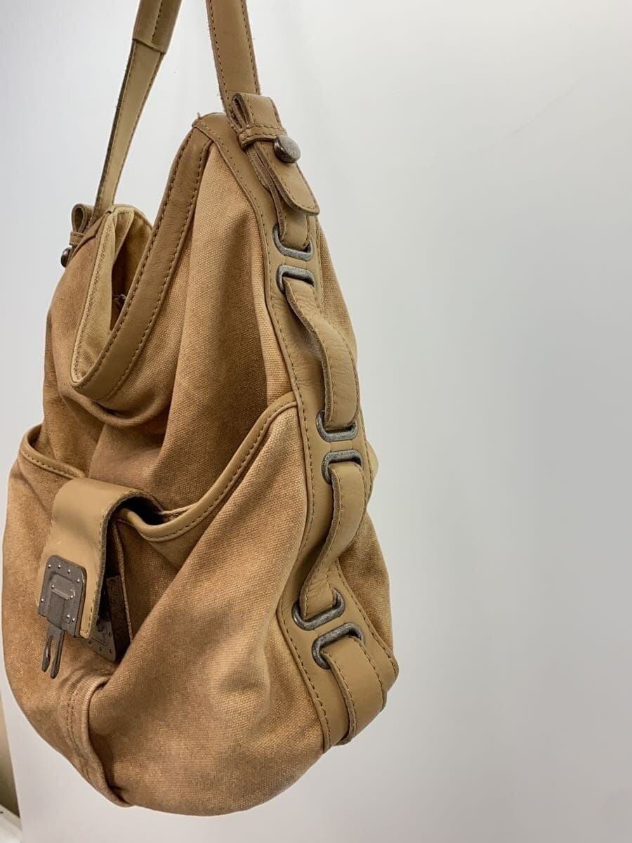 Diesel Fashion tote bag canvas CML 00s signs of use shoulder strap missing 2