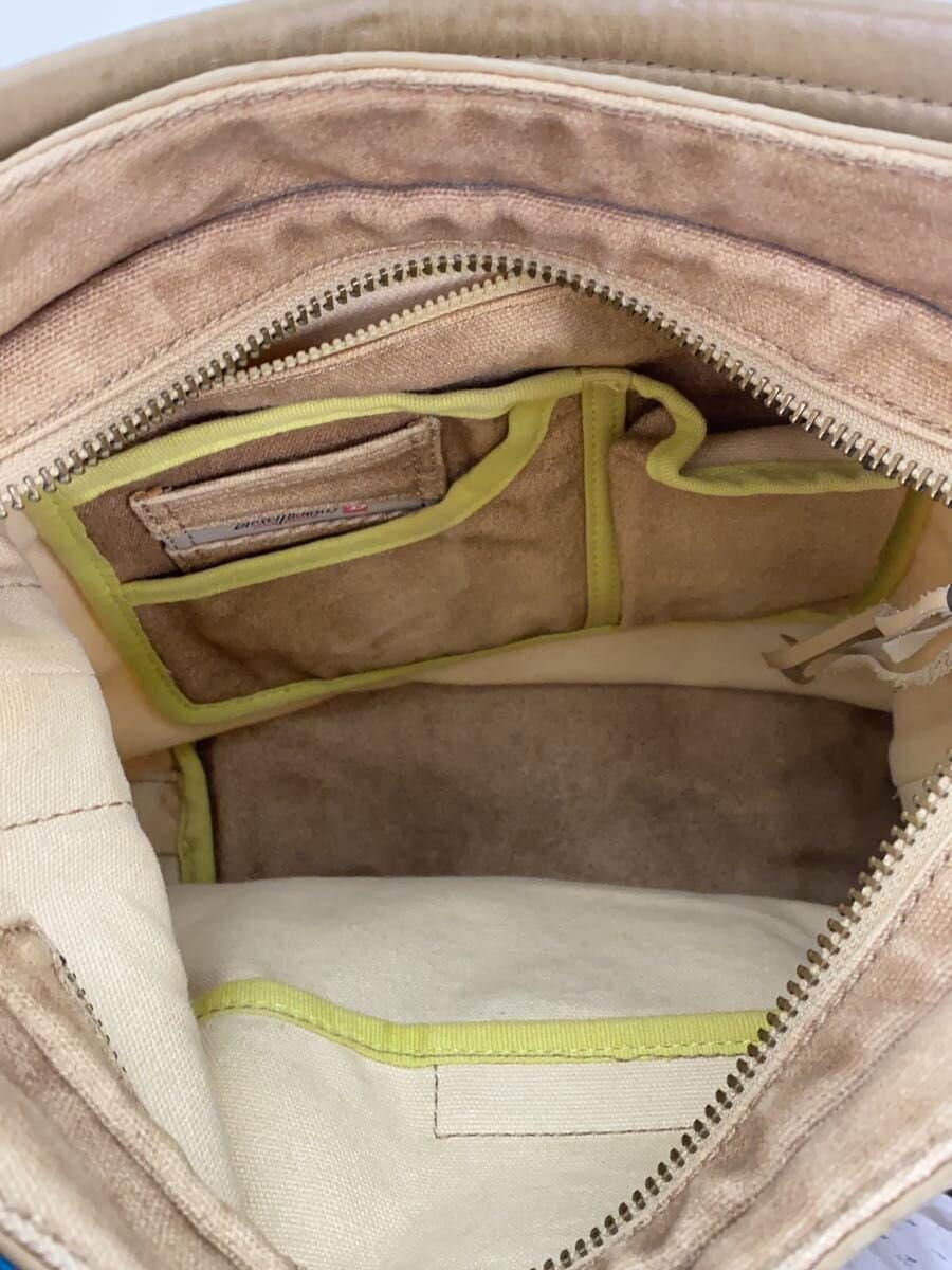 Diesel Fashion tote bag canvas CML 00s signs of use shoulder strap missing 6