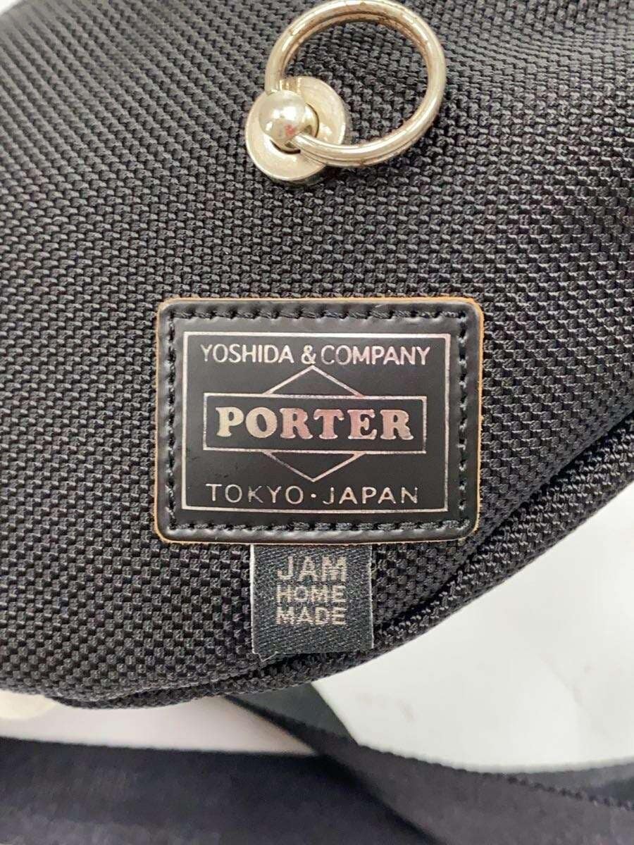 PORTER shoulder bag canvas BLK 5