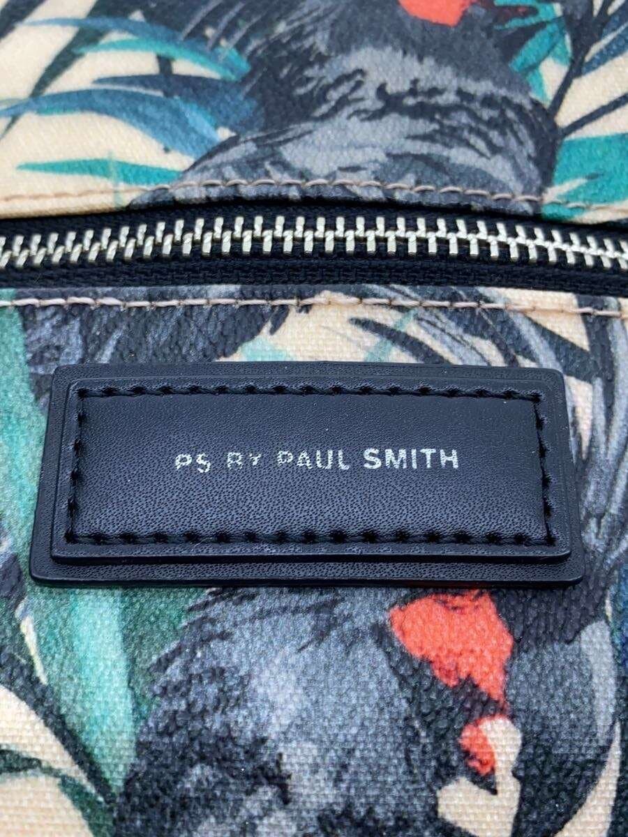 PS Paul Smith Backpack PVC BEG All Over Pattern 5