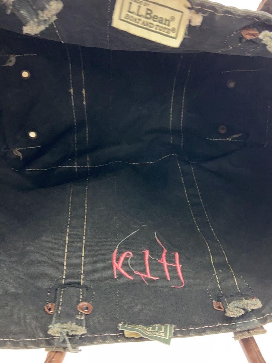 Other Brand ITS CRUST CLOTH Tote Bag Canvas BLK Solid 6