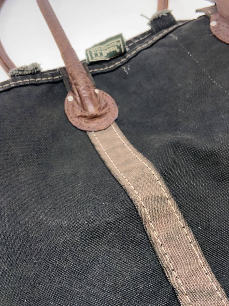 Other Brand ITS CRUST CLOTH Tote Bag Canvas BLK Solid 9