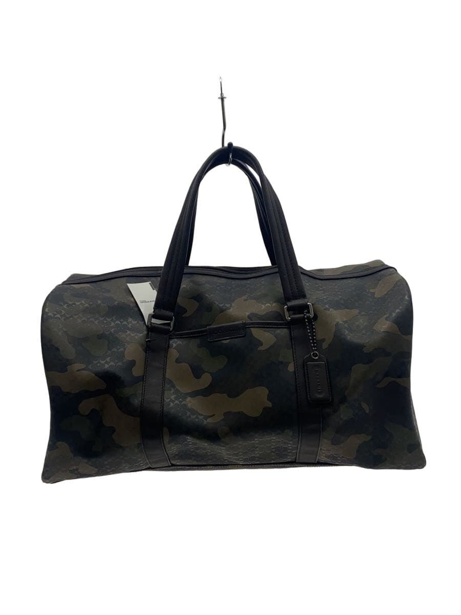 COACH Boston Bag KHK Camouflage F93230