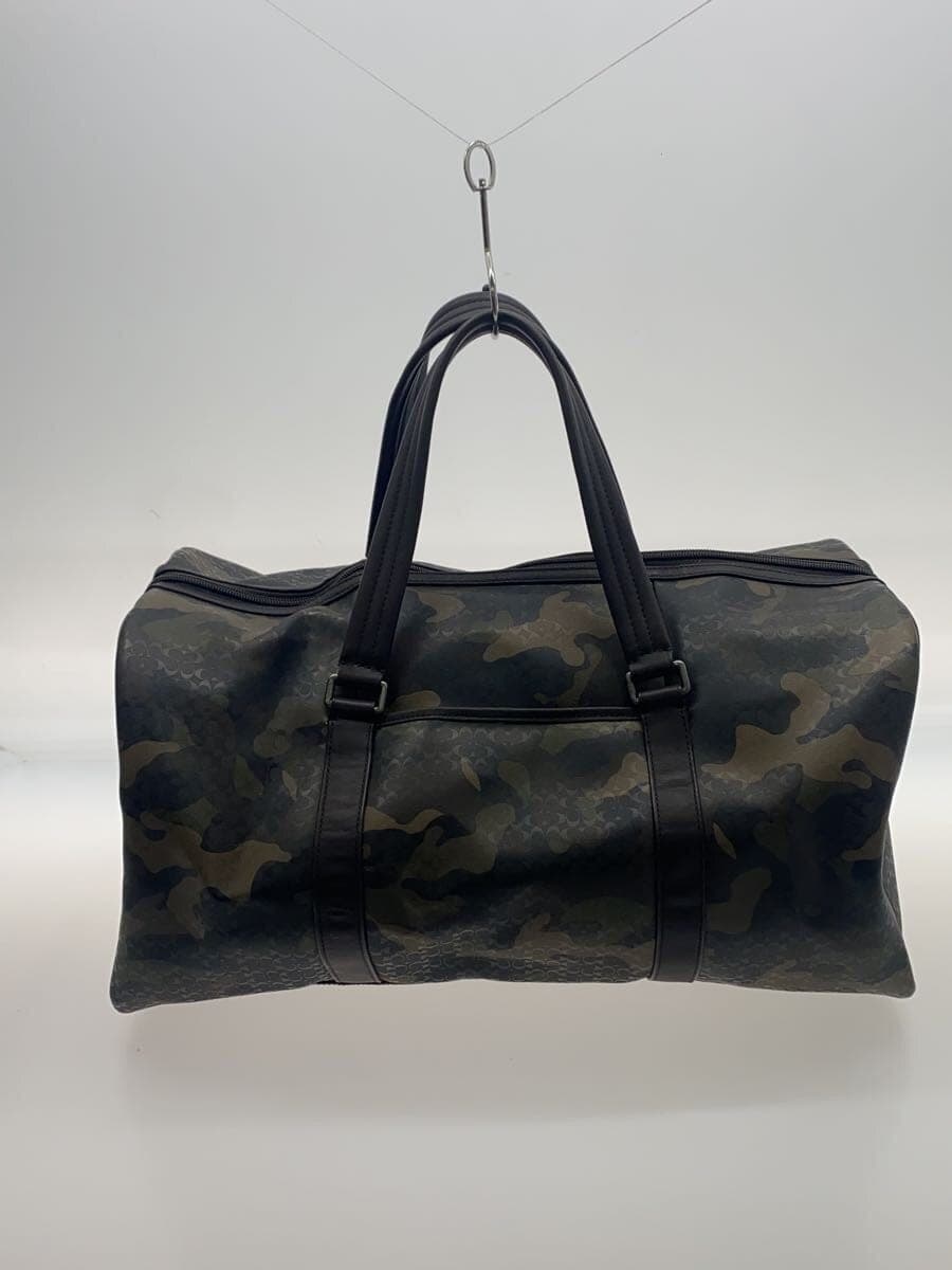 COACH Boston Bag KHK Camouflage F93230 3